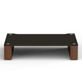 BLOK Stax 2G 120 Modular Stand Add-On Shelf (Black Ash / Natural Walnut)