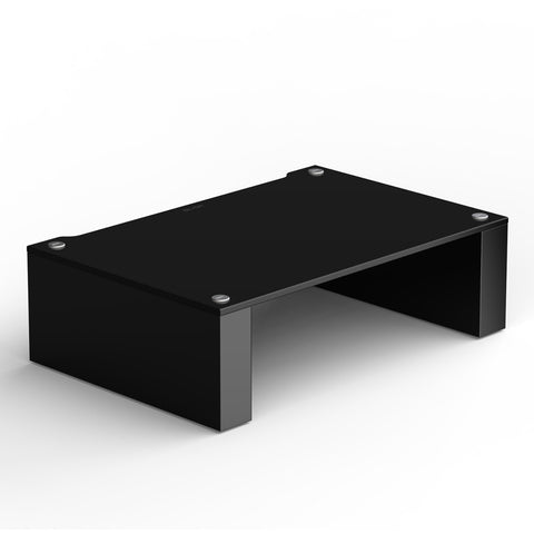 BLOK Stax 2G 170 Modular Stand Add-On Shelf (Black Glass/High Gloss Black)