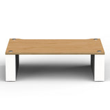 BLOK Stax 2G 170 Modular Stand Add-On Shelf (Natural Ash/Satin White)