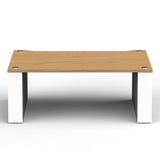 BLOK Stax 2G 220 Modular Stand Add-On Shelf (Natural Ash/Satin White)