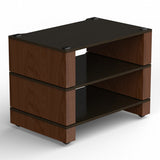 BLOK Stax 2G 3 Shelf Collection Modular Hi-Fi Stand (Black Ash/Natural Walnut)