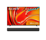 Sony BRAVIA 7 QLED TV Bundle with Sony BRAVIA Theater Bar 8 Soundbar