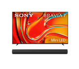Sony BRAVIA 7 QLED TV Bundle with Sony BRAVIA Theater Bar 9 Soundbar