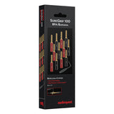 AudioQuest SureGrip 100 Gold Banana Speaker Connectors - 12-Pack