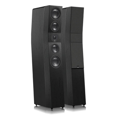 SVS Ultra Evolution 3 Way Tower Speakers with Quad 5.5 Inch Woofers - Pair (Black Oak)