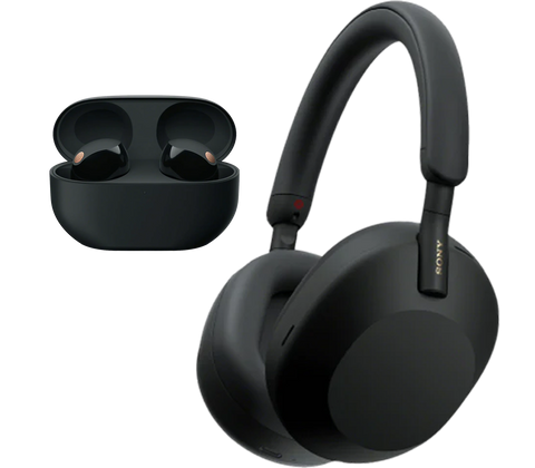 Sony WH-1000XM5 & WF-1000XM5 Wireless Noise Canceling Headphones Bundl Sony WH-1000XM5 & WF-1000XM5 Wireless Noise Canceling Headphones Bundl