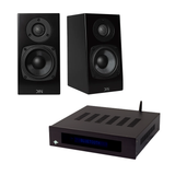 Totem KIN Amp 2-Channel Amplifier Bundle with Kin One Monitor Speakers