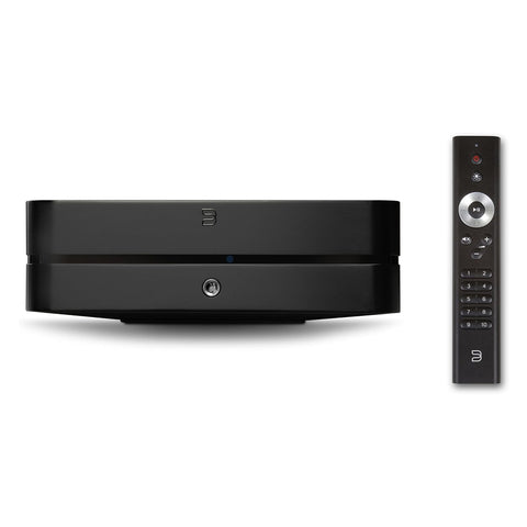 Bluesound Powernode Multi-Room Wireless Music Streaming Amplifier with RC1 Remote (Black)