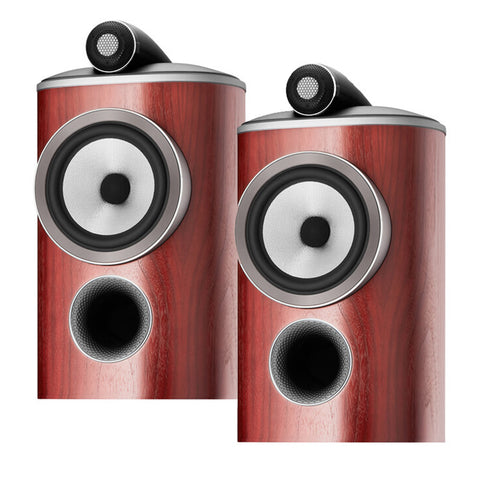 Bowers & Wilkins 805 D4 2-Way Bookshelf Speaker - Pair (Satin Rosenut)