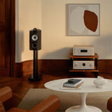 Bowers & Wilkins 805 D5 Diamond Series 3-Way Bookshelf Speaker - Each (Dark Walnut)