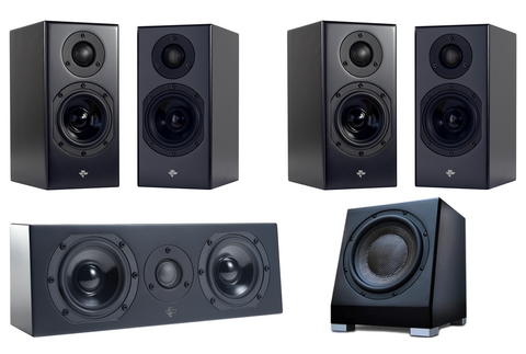 Totem Kin Speakers Bundle (Black)