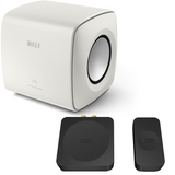 KEF KC62 Uni-Core Force Cancelling Subwoofer Bundle with KW1 Wireless Subwoofer Adapter Kit