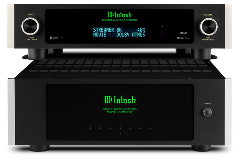 McIntosh MX200 A/V Processor Bundle with MI347 7-Channel Amplifier