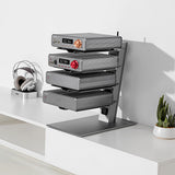 Burson Audio Mothership Equipment Stand - 4 Levels (Silver)