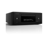 Denon RCD-N12 Bluetooth CD Player with Integrated AM/FM Radio Tuner & Wi-Fi (Black)