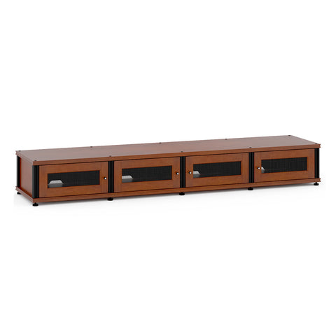 Salamander Designs Synergy 147 Quad AV Cabinet (Cherry with Black Posts)