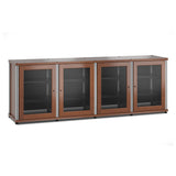 Salamander Designs Synergy 347 Quad AV Cabinet (American Cherry with Aluminum Posts)