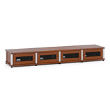 Salamander Designs Synergy 147 Quad AV Cabinet (Cherry with Aluminum Posts)