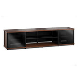 Salamander Designs Synergy 248 Quad AV Cabinet (American Cherry with Black Glass Doors & Black Posts)