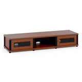 Salamander Designs Synergy 132 Triple AV Cabinet (Cherry with Black Posts)