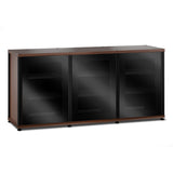 Salamander Designs Synergy 337 Triple AV Cabinet (American Cherry with Black Glass & Black Posts)