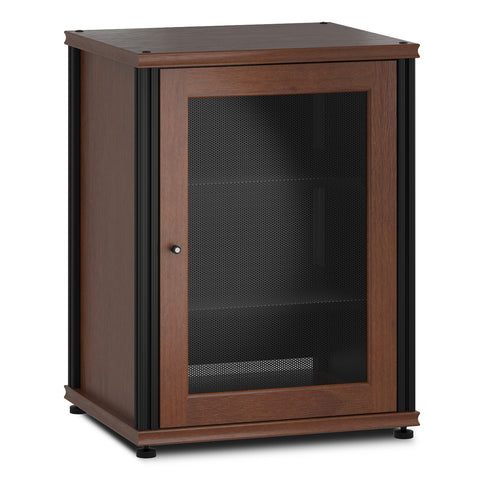 Salamander Designs Synergy 303 Single Width A/V Cabinet (American Cherry with Black Posts)