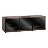 Salamander Designs Synergy 237 Triple AV Cabinet (American Cherry with Black Glass & Black Posts)