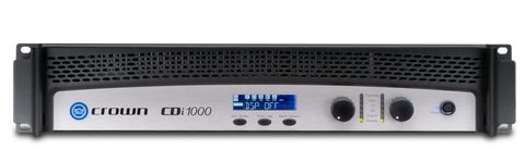 Crown Audio CDi 1000 Two-Channel Power Amplifier (500W/Channel at 4 Ohms, 70V/140V)