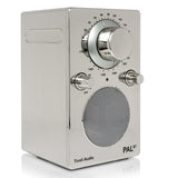 Tivoli Audio PAL BT Bluetooth AM/FM Portable Radio & Speaker (Chrome)