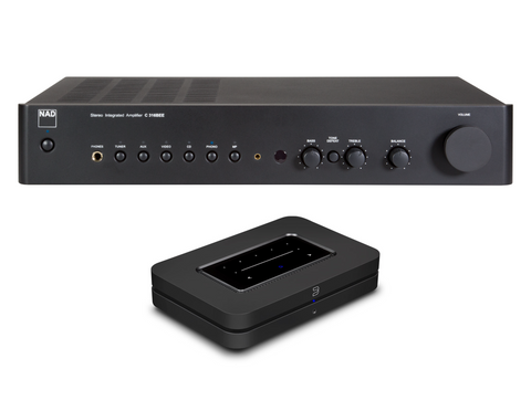Bluesound NODE Bundle with NAD C 316BEE V2 Stereo Integrated Amplifier