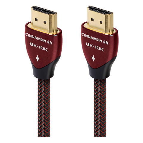 AudioQuest Cinnamon 48 8K-10K 48Gbps Ultra High Speed HDMI Cable - 7.38 ft. (2.25m)