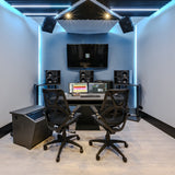 PMC Audio 6-2 Active 3-Way Monitor Bookshelf Speaker- Pair (Black)