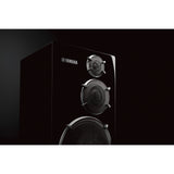 Yamaha NS-5000 3-Way Bookshelf Speakers with Stands - Pair (Black)