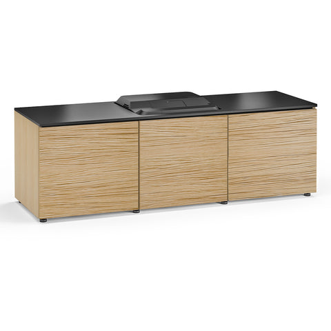 Salamander Designs Chameleon Collection Denver 237 Projector Integrated Cabinet for Epson LS100 Projector (Natural Oak)