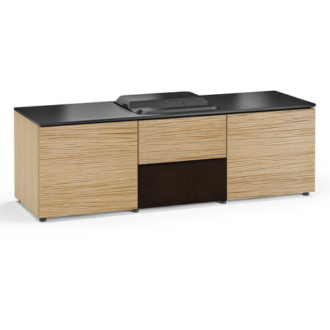 Salamander Designs Chameleon Collection Denver 236 Projector Integrated Cabinet for Epson LS100 Projector (Natural Oak)
