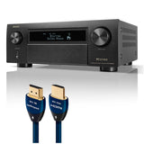 Denon AVR-X6800H 11.4 Channel 8K A/V Receiver with 3D Audio and Dirac Live Support