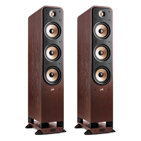Polk Audio Signature Elite ES60 Hi-Fi Home Theater Floorstanding Speakers - Pair (Walnut)
