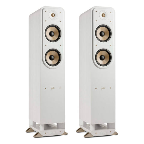 Polk Audio Signature Elite ES55 Hi-Fi Home Theater Floorstanding Speakers - Pair (White)
