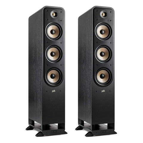 Polk Audio Signature Elite ES60 Hi-Fi Home Theater Floorstanding Speakers - Pair (Black)
