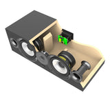 ELAC Debut 2.0 C6.2 6" Center Channel Speaker (Black Ash Vinyl)