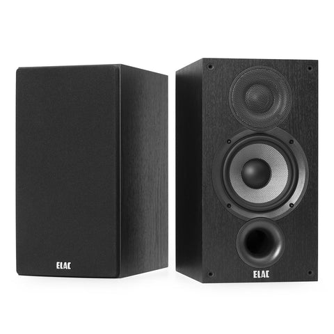 ELAC DB52 Debut 2.0 Bookshelf Speakers - Pair (Black)