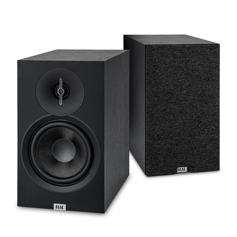ELAC DB63 Debut 3.0 6.5 Inch Bookshelf Speakers - Pair (Black)