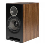 ELAC DBR62 6.5 Inch Bookshelf Speakers - Pair (Walnut/Black)
