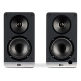 ELAC DCB41 4.5 Inch Powered Bookshelf Speaker - Pair (Walnut)