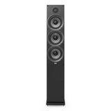 ELAC F6.2 Debut 2.0 Floorstanding Speaker - Pair (Black Ash Vinyl)