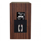ELAC UBR62 6.5 Inch Bookshelf Speakers - Pair (Walnut/Black)
