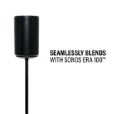 Sanus WSSE1A1 Height-Adjustable Speaker Stand for Sonos Era 100 (Each)