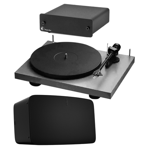 Pro-Ject Debut EVO 2 Wireless Turntable Bundle with Sonos FIVE