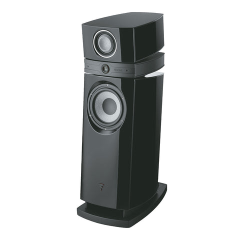 Focal Scala Utopia Evo M 3-Way Floorstanding Speaker - Each (Gloss Black)