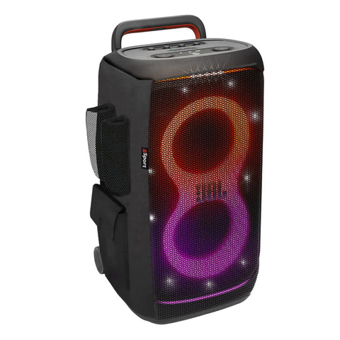 JBL PartyBox 520 Portable Party Speaker Bundle with gSport Cargo Sleeve